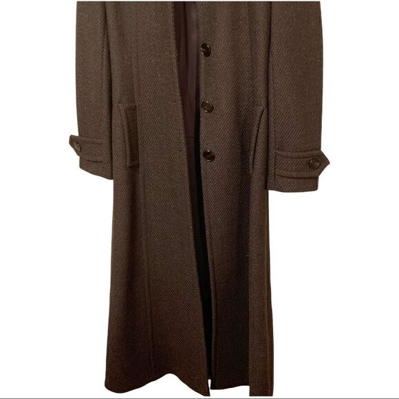 Dolce & Gabbana Wool Tie Belt Long Coat |Size:40| - Picture 10 of 14